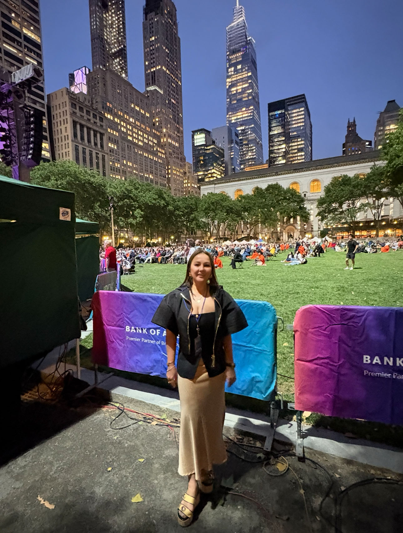 8. Ballet Support Foundation and New York City Opera dance project at Bryant Park (June, 2025)